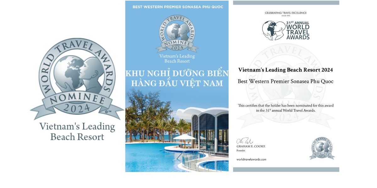 BWP Sonasea Phu Quoc - Đề cử Khu nghỉ dưỡng ven biển hàng đầu Việt Nam 2024 - Tập đoàn CEO